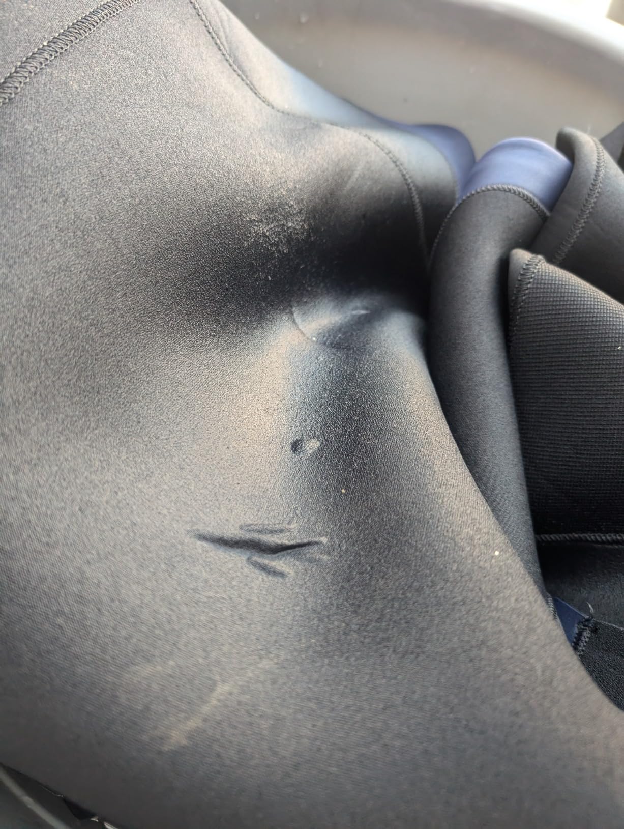 Men Wetsuit, 5/4mm SCR Neoprene Wetsuits for Men,UPF 50+ customer photo 2