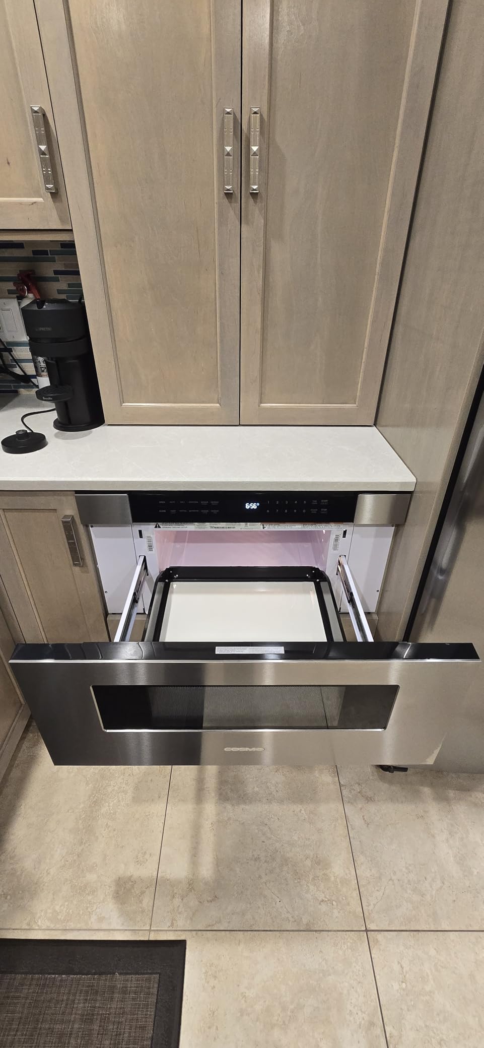 30 in. Haven Coll 1.2 cu. ft. Built-in Microwave Drawer, Stainless Steel customer photo 1
