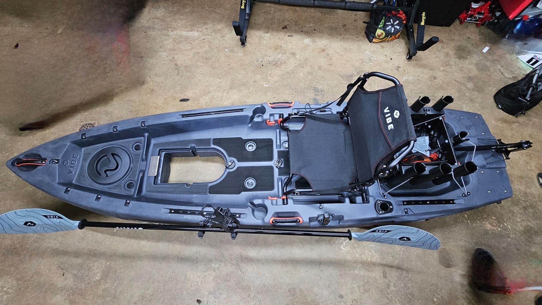 Makana 100 Fishing Kayak with Impulse Drive - 10 Ft, Customizable, Lightweight with Ample Storage | Includes Vibe Hero Seat 2.0, Impulse Drive and Rudder customer photo 2