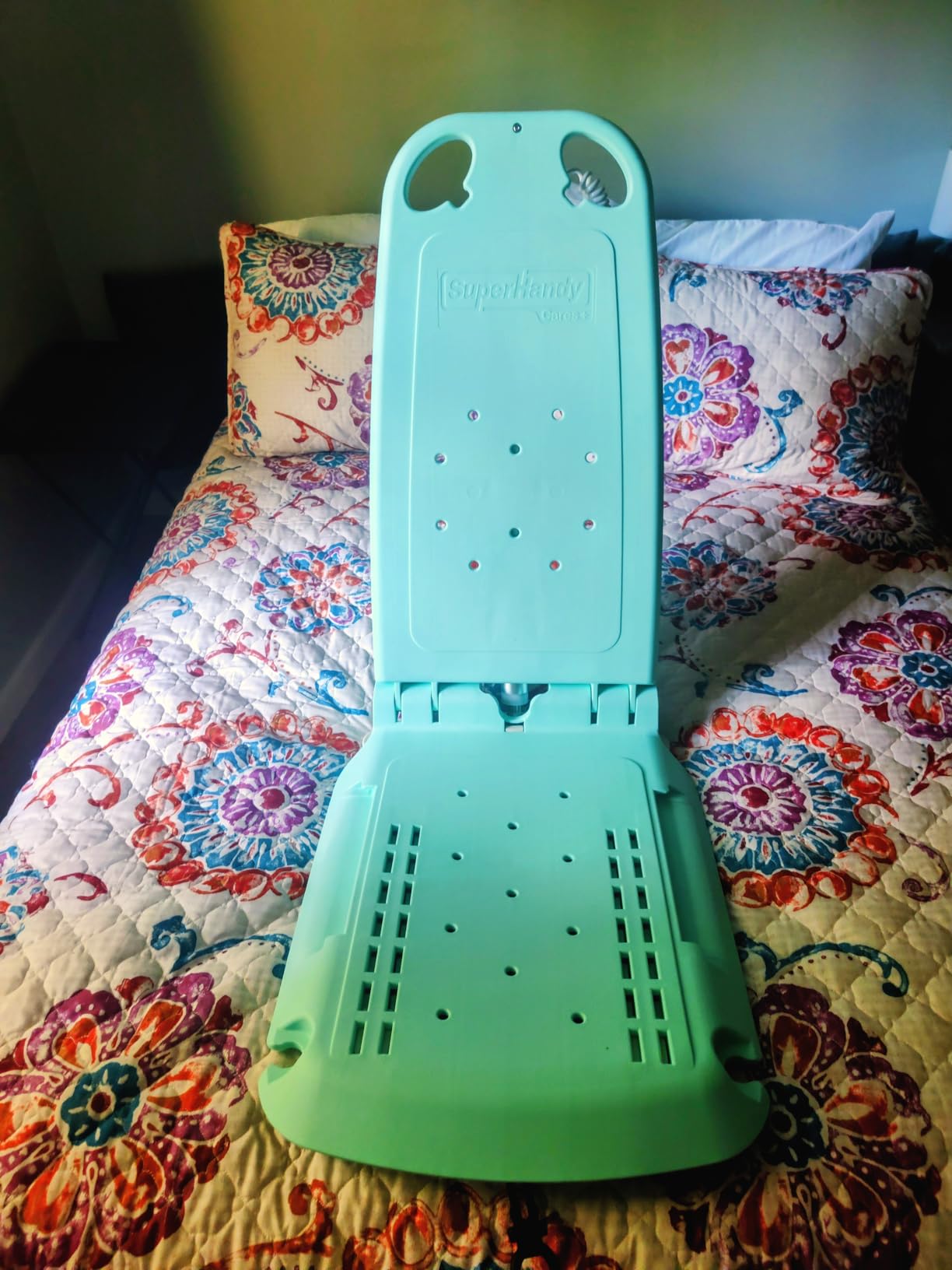SuperHandy Portable Floor and Bath Lift, 330 lb Capacity, IP68 Waterproof customer photo 2