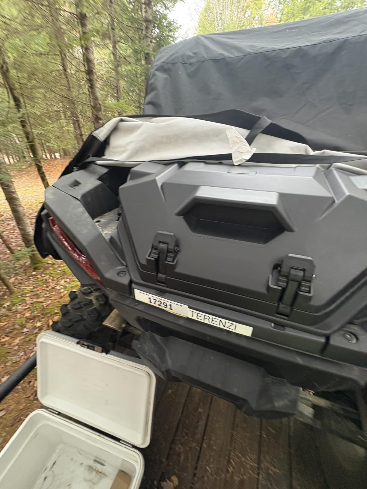 KEMIMOTO UTV 82QT Rear Cargo Storage Box Water Resistant Replace #2889611 customer photo 1