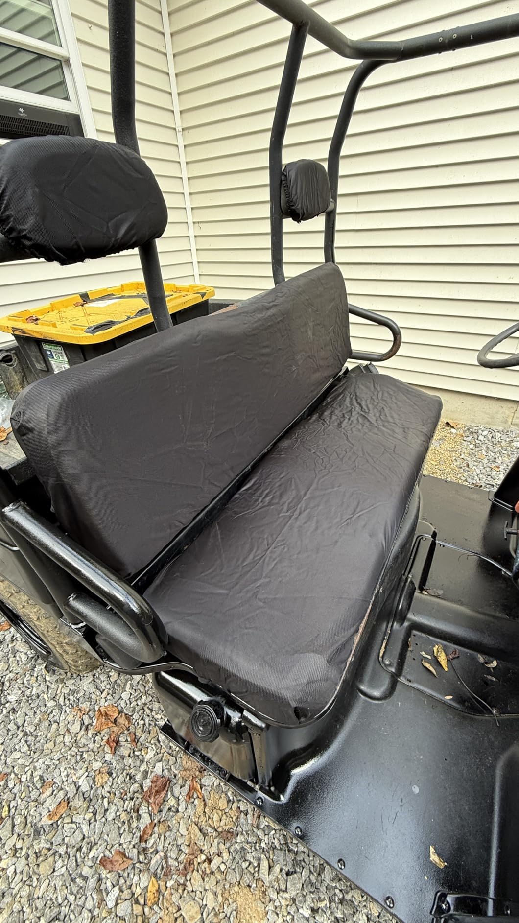 BORDAN UTV Seat Cover for Can Am Defender MAX 2018-2025/MAX DPS 2017-2025, Heavy Duty 1680D Waterproof Full Protection Outdoor Seat Cover Set(14 PCS) customer photo 1