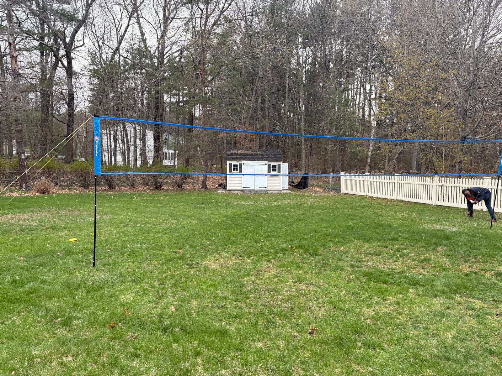 Portable Outdoor Volleyball Net Set 20FT / 32FT, 4 Adjustable Heights customer photo 1