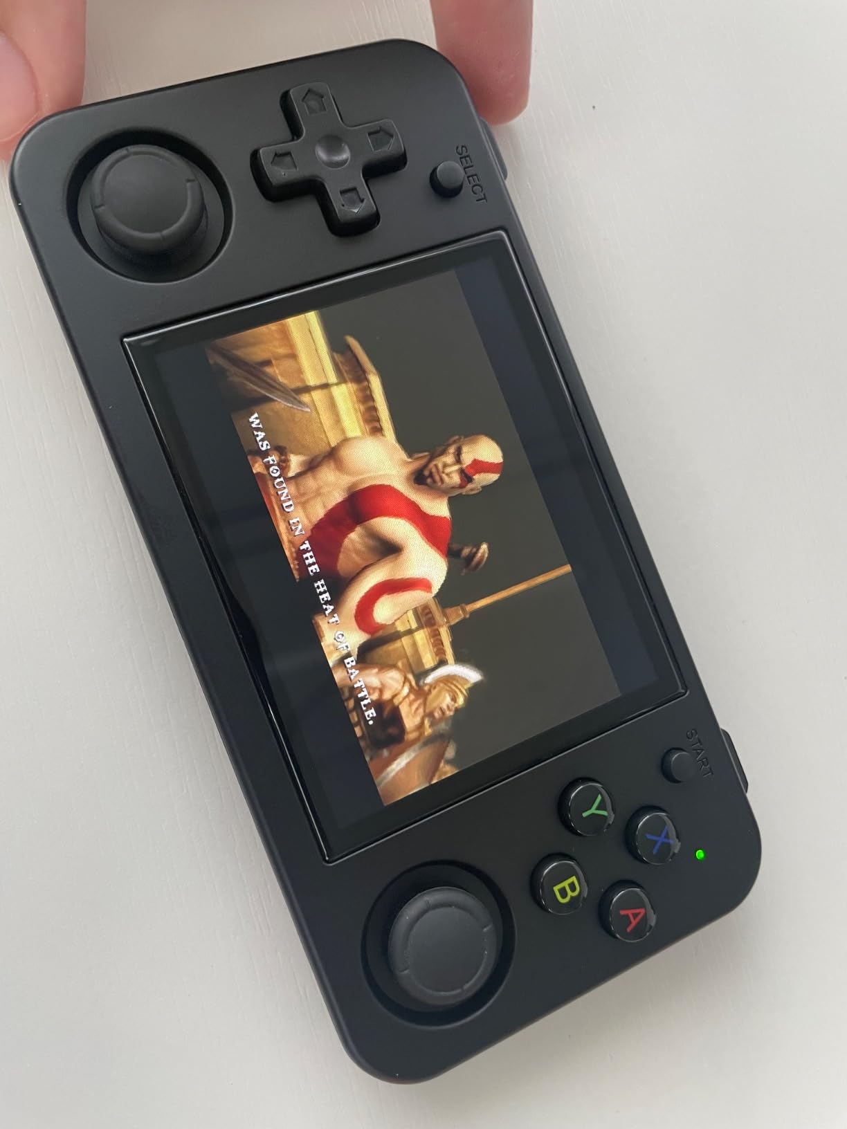 RG35XX H, Anbernic Retro Handheld Gaming Console with 64GTF Card, Dual Joystick Design 3.5-inch HD Screen Lasts up to 8 Hours High-Capacity Battery for Better Experience (64G Purple) customer photo 1