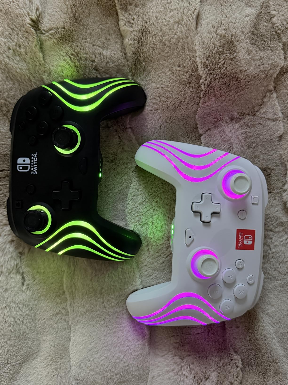 PDP Afterglow Wave Wireless RGB Gaming Controller for Nintendo Switch 2 customer photo 1