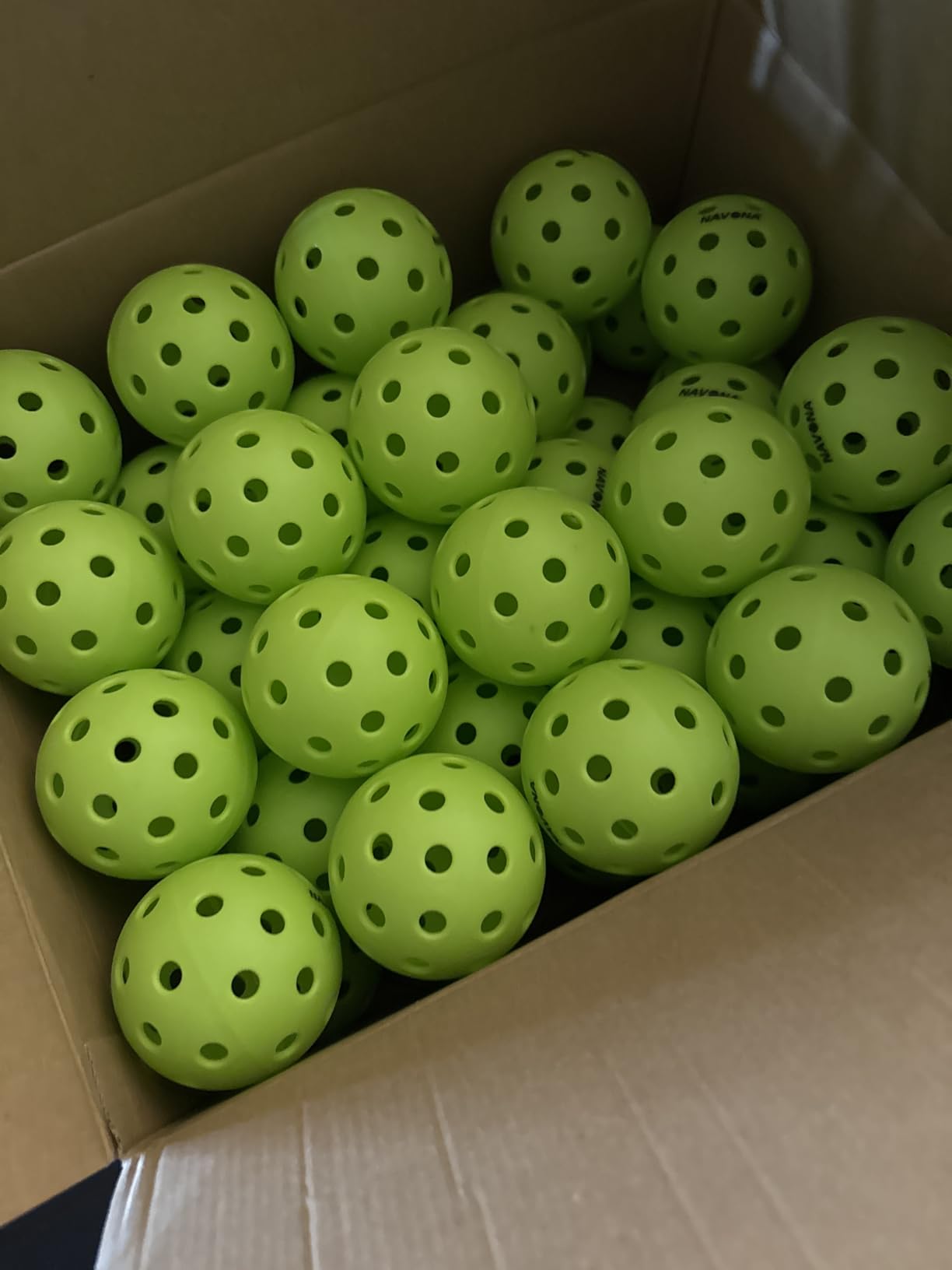 48 Pack Premium Outdoor Pickleball Balls, Meet USAPA Official Standards customer photo 1