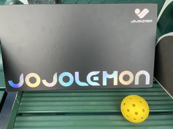 JOJOLEMON Pickleball Paddles, Carbon Fiber Pickleball Paddle with a 16mm Shark Power Polymer Core, The Pickleball Rackets Designed for Ultimate Spin & Consistency customer photo 1
