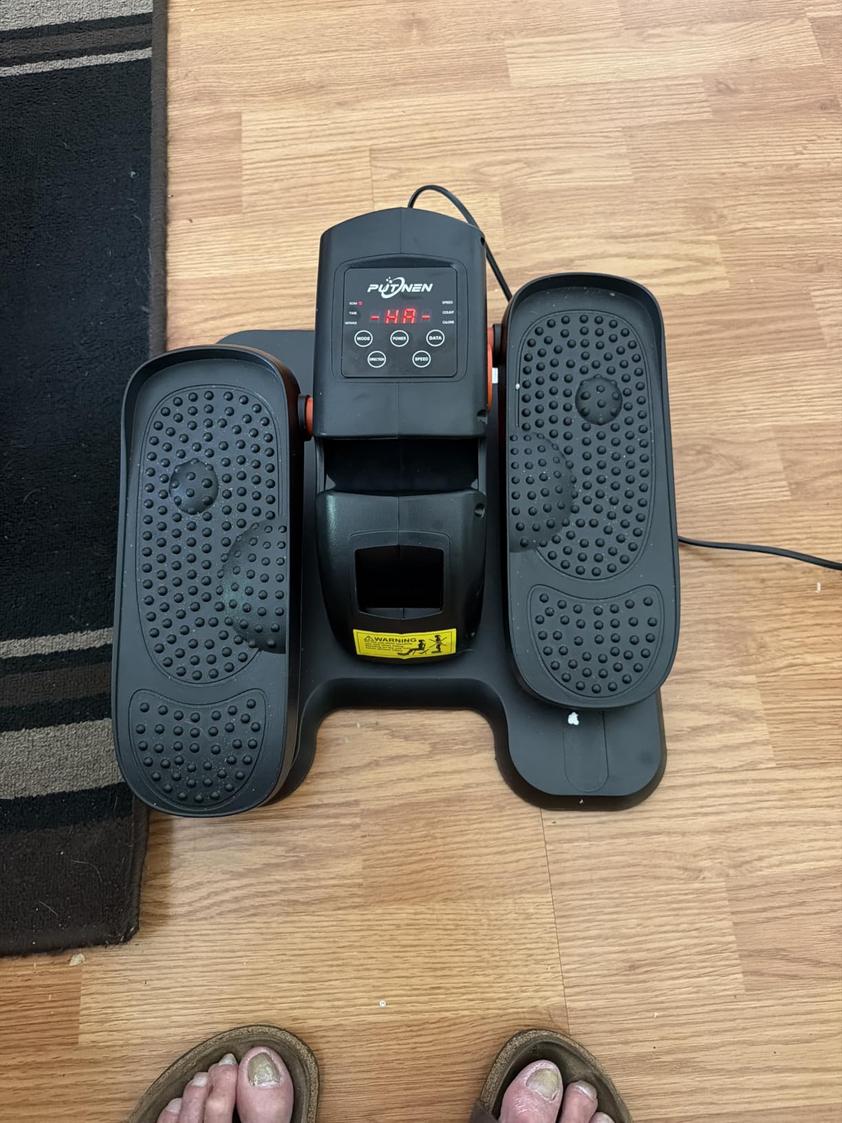 Putnen Under Desk Elliptical Machine, Electric Leg Exerciser for Seniors customer photo 2