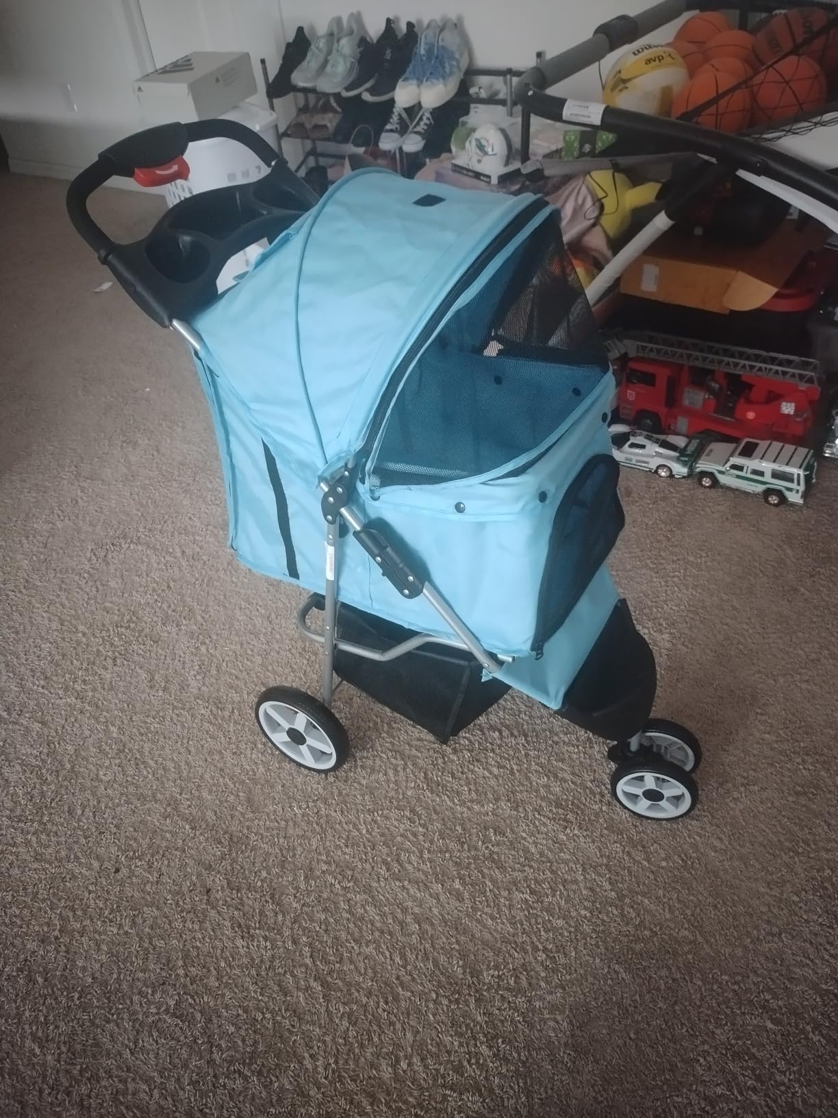 ZENY Pet Stroller for Small/Medium Dogs and Cats Foldable Dog Stroller customer photo 2