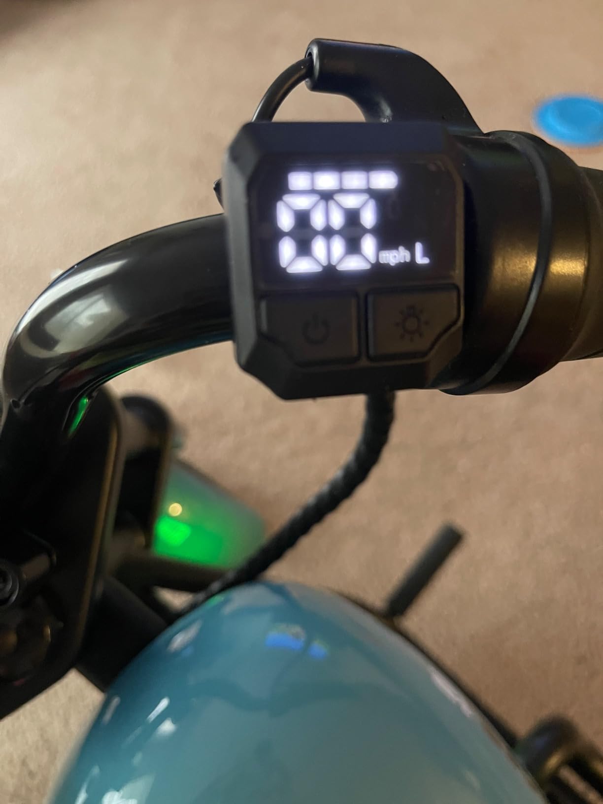 Hyper GoGo Electric Dirt Bike for Kids, [Ideal Gift] Electric Motorcycle with Ambient Light, Music Player, Simulated Fog Emission, Up to 10MPH & 60 Minutes Continuous Ride(Radiant Black) customer photo 1