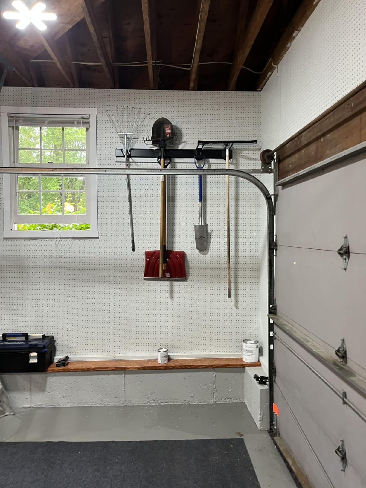 klasit Garage Wall Organizer,15Pack Carries 675 lbs,Garden Tool Organizer customer photo 1