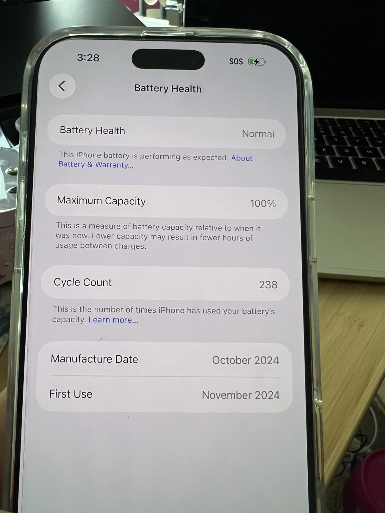 Apple iPhone 16 Pro Max, 256GB, Black Titanium - Unlocked (Renewed) customer photo 2