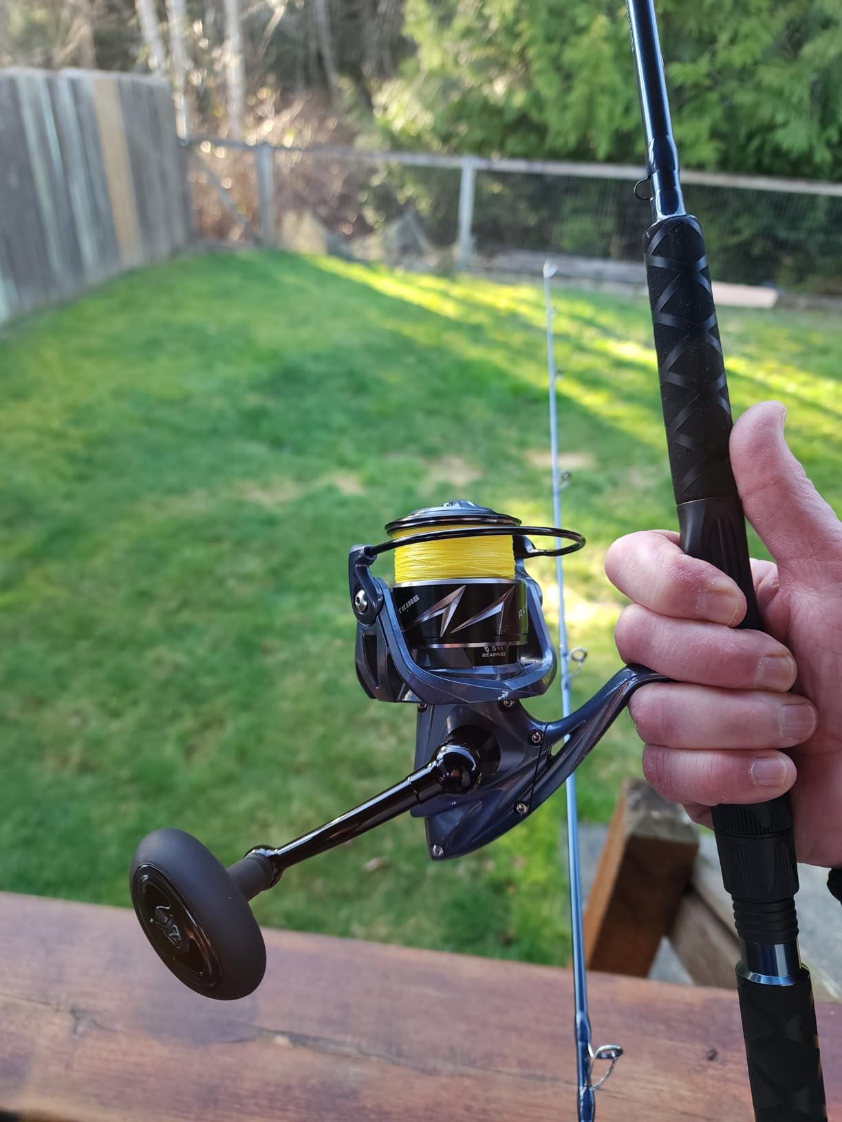 KastKing Rekon Saltwater Fishing Rod and Reel Combo, Spinning Reel Combo customer photo 2