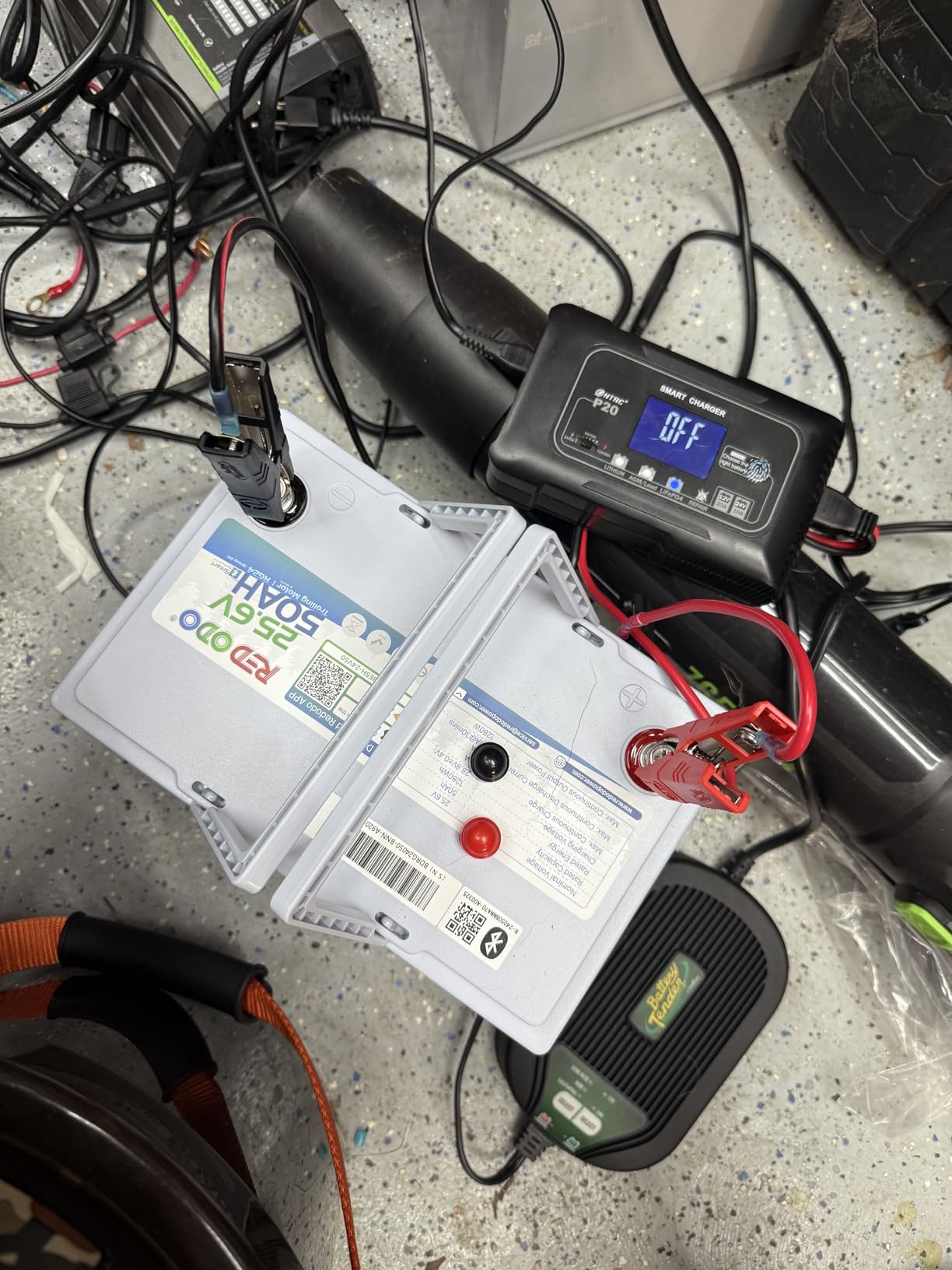 Redodo 24V 50Ah Group24 Trolling Motor LiFePO4 Battery customer photo 2