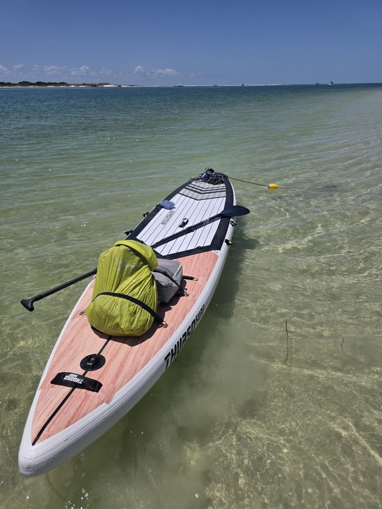 THURSO SURF Expedition Touring Inflatable Stand Up Paddle Board SUP 11'6 | 12'6 Woven Drop-Stitch Two Layer Stabel Non-Slip Deck with SUP Accessories for Adults customer photo 1