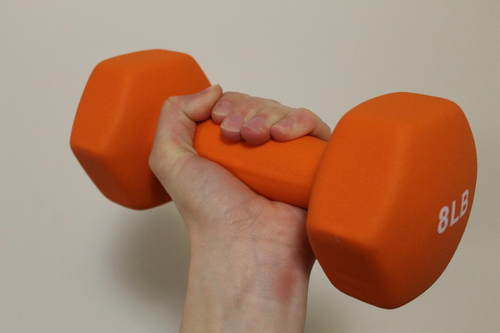 BalanceFrom Rubber Coated Hex Dumbbell Weight Set with Storage Rack, 100LB or 150LB or 200LB Set, 5-20 lbs or 5-25 lbs or 10-30 lbs Pairs customer photo 2