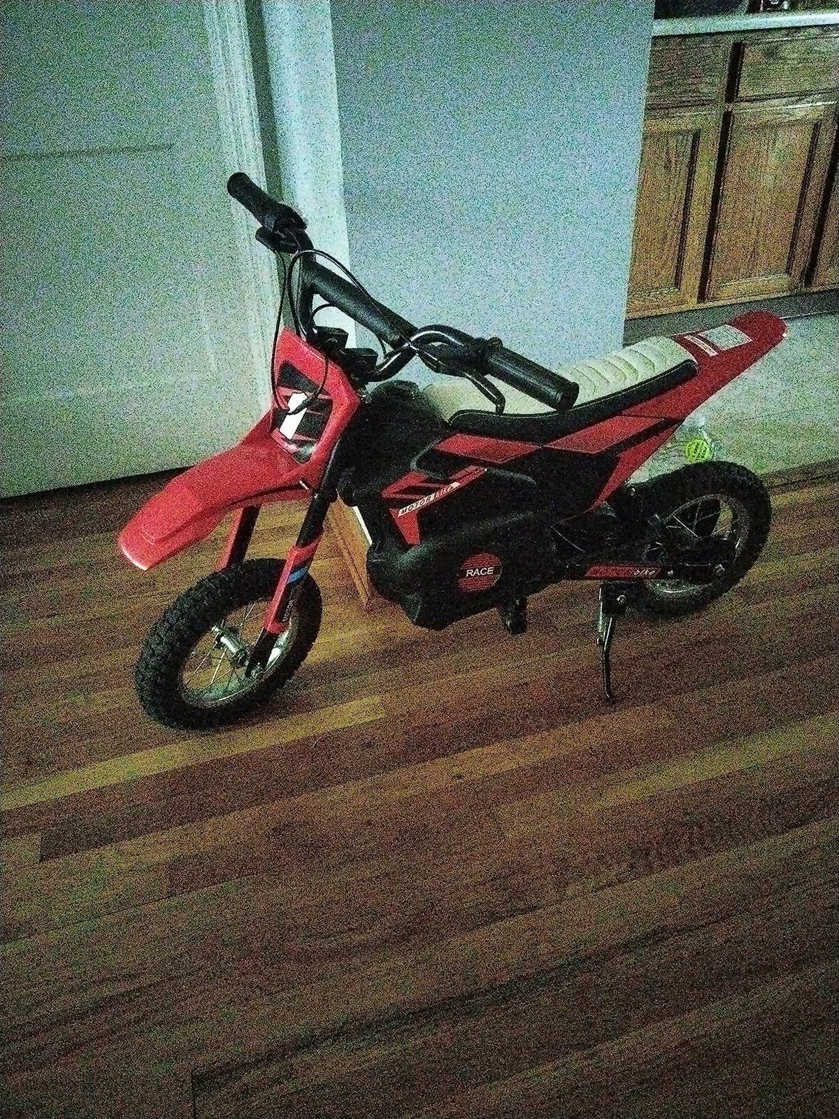 Blitzshark 36V 650W Kids Electric Dirt Bike, Dual Disc Brakes customer photo 1