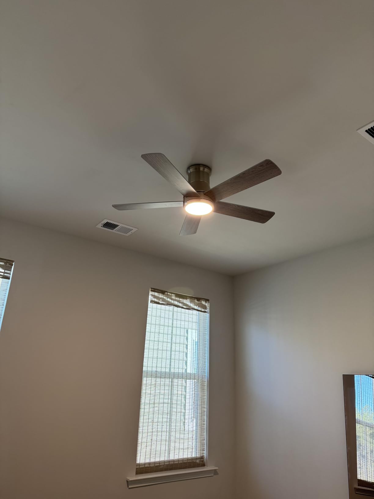 62 Inch Large Ceiling Fans with Lights and Remote, Brushed Nickel customer photo 2