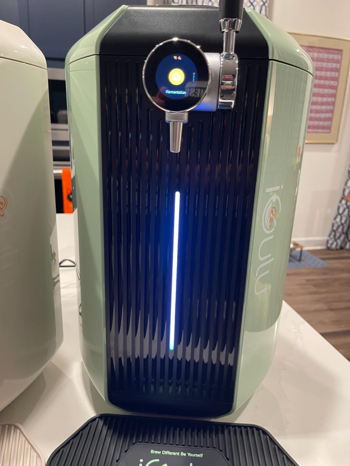 iGulu F1 Automated Home Brewer, Fermentech Control™ 3.8L - 35°F-104°F Temp, 24 psi Pressure, Crafts Beer, Kombucha, Cider, Wine, Smart System for Beginners & Experts (Creamy White) customer photo 1