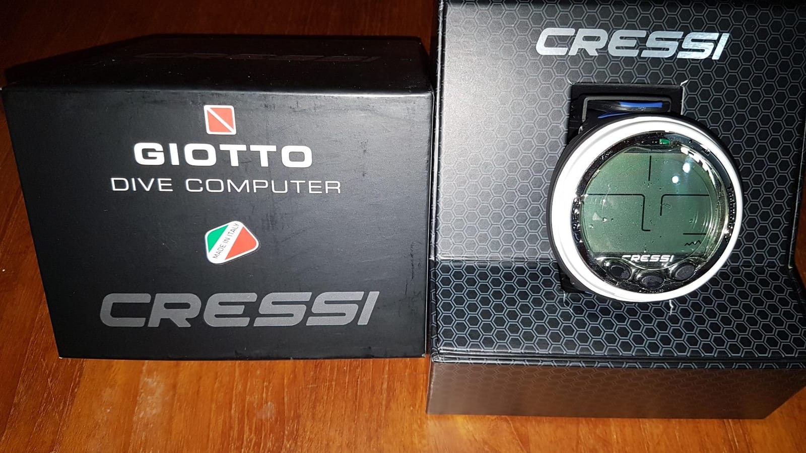 CRESSI Dive Computer, Giotto, 70 hr Logbook, Altitude Diving, Black/Silver customer photo 1