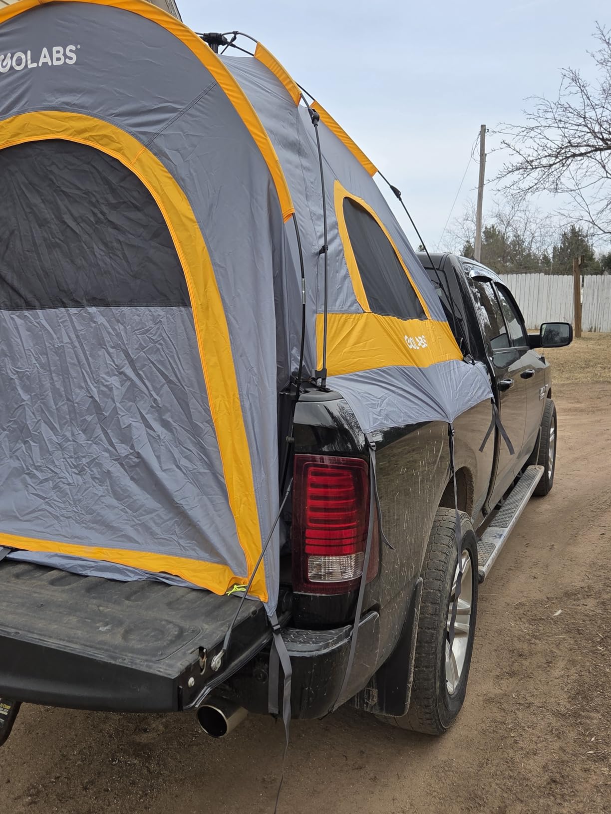 Golabs Truck Bed Tent, 5-6 Ft Camping Tent, Easy Setup by Pre-Attached Pole customer photo 2