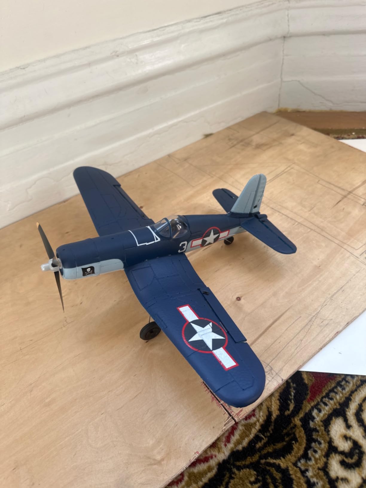 volantexrc Brushless RC Plane, 4CH Remote Control Airplane for Adults | Beginners RC Airplane, 6-Axis Gyro, 3 Modes & Aerobatics, 2.4GHz Radio Controlled Aircraft customer photo 1