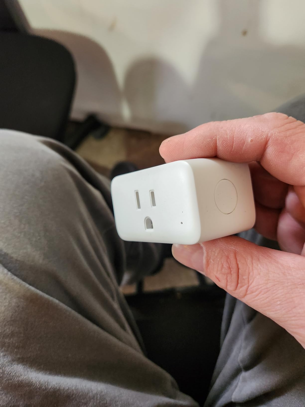 SwitchBot Smart Plug Mini, 15A Energy Monitoring, WiFi & Bluetooth Outlet, Compatible with Alexa, Google Assistant, Home Assistant, App Control, Timer Function, No Hub Required, Compact Design customer photo 1