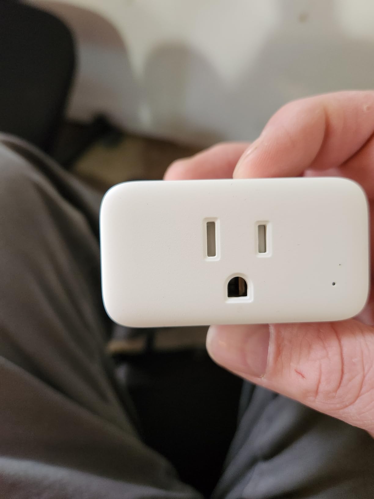 SwitchBot Smart Plug Mini, 15A Energy Monitoring, WiFi & Bluetooth Outlet, Compatible with Alexa, Google Assistant, Home Assistant, App Control, Timer Function, No Hub Required, Compact Design customer photo 2