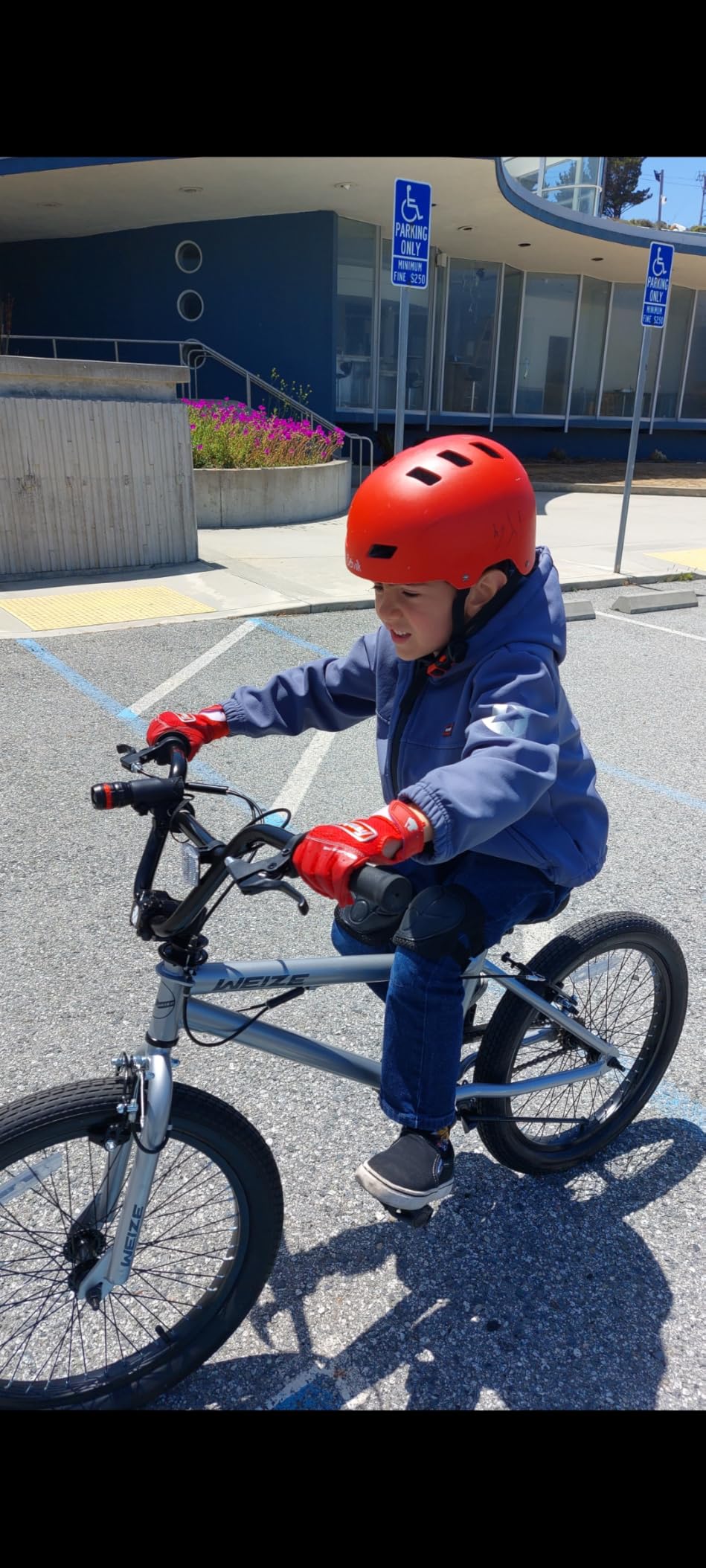 WEIZE Freestyle BMX Bike 20 inch Trick Bicycle for Kids Teenage Boys Girls customer photo 2
