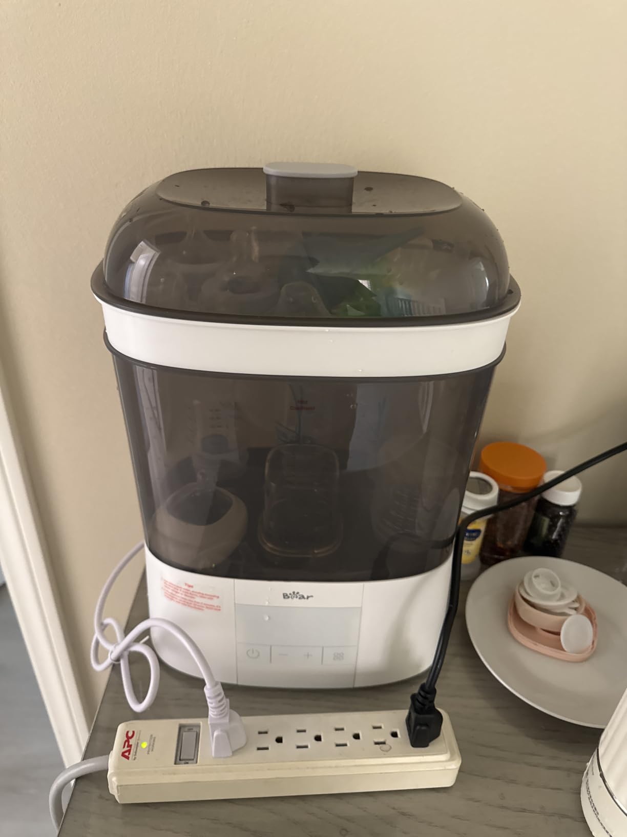 Bear Bottle Sterilizer and Dryer, 2-Layer Electric Steam Sanitizer customer photo 2