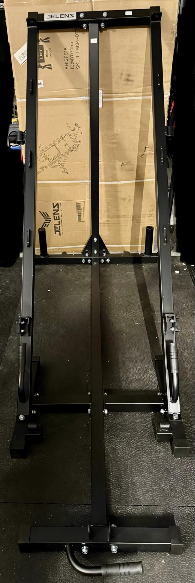 JELENS Leg Press Hack Squat Machine, Leg Machine for Home Gym with Linear Bearing, L11 Professional Adjustable Leg Exercise Machine, Lower Body Workout customer photo 2