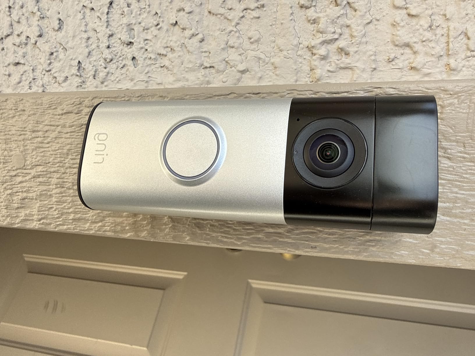 Ring Battery Doorbell 2K Plus (newest model), Retinal 2K with wide-angle video, up to 6x Enhanced Zoom, Night Vision, and Quick Release Battery Pack, Nickel Silver customer photo 1