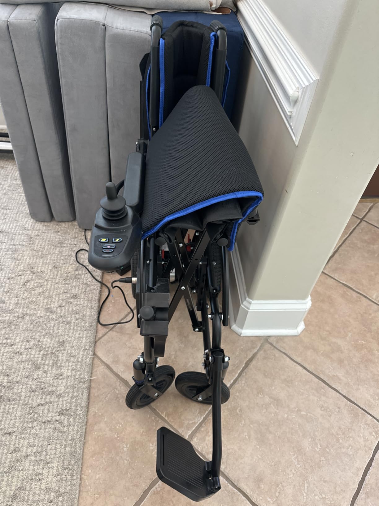 Vive Lightweight Electric Wheelchair for Adults - Foldable Power Wheel customer photo 1