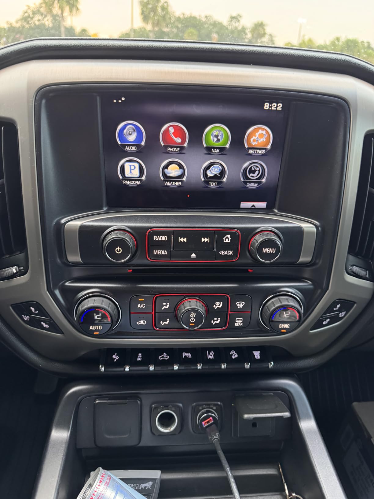 Car Radio for Chevrolet Silverado GMC Sierra 2014-2019 (OEM 8 Inch) 15.6