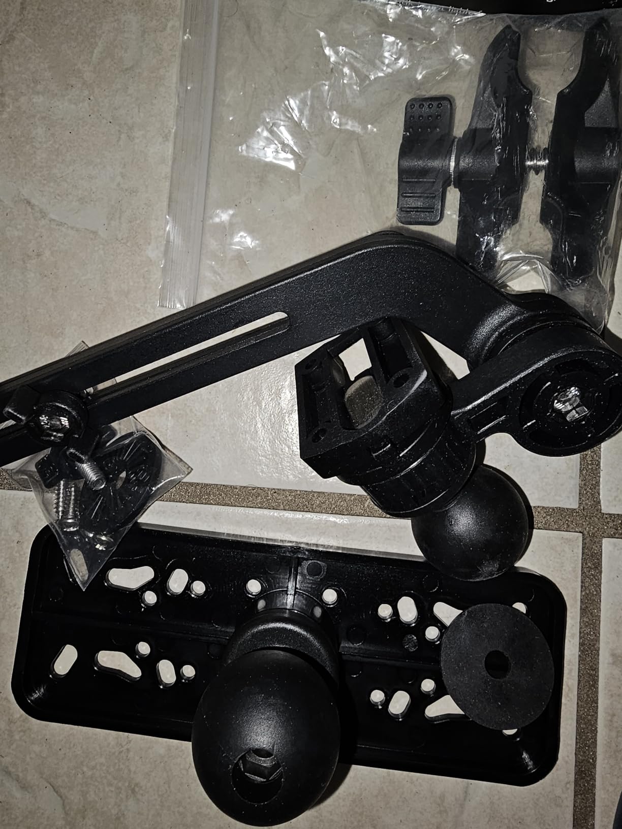 Universal Kayak Fish Finder Mount with Transducer Arm Adjustable 9–14” Tool-Free Rail Installation customer photo 1