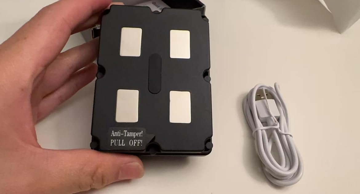 Magnetic GPS Tracker for Vehicles, Long Battery Life, 5D Free Trial customer photo 2