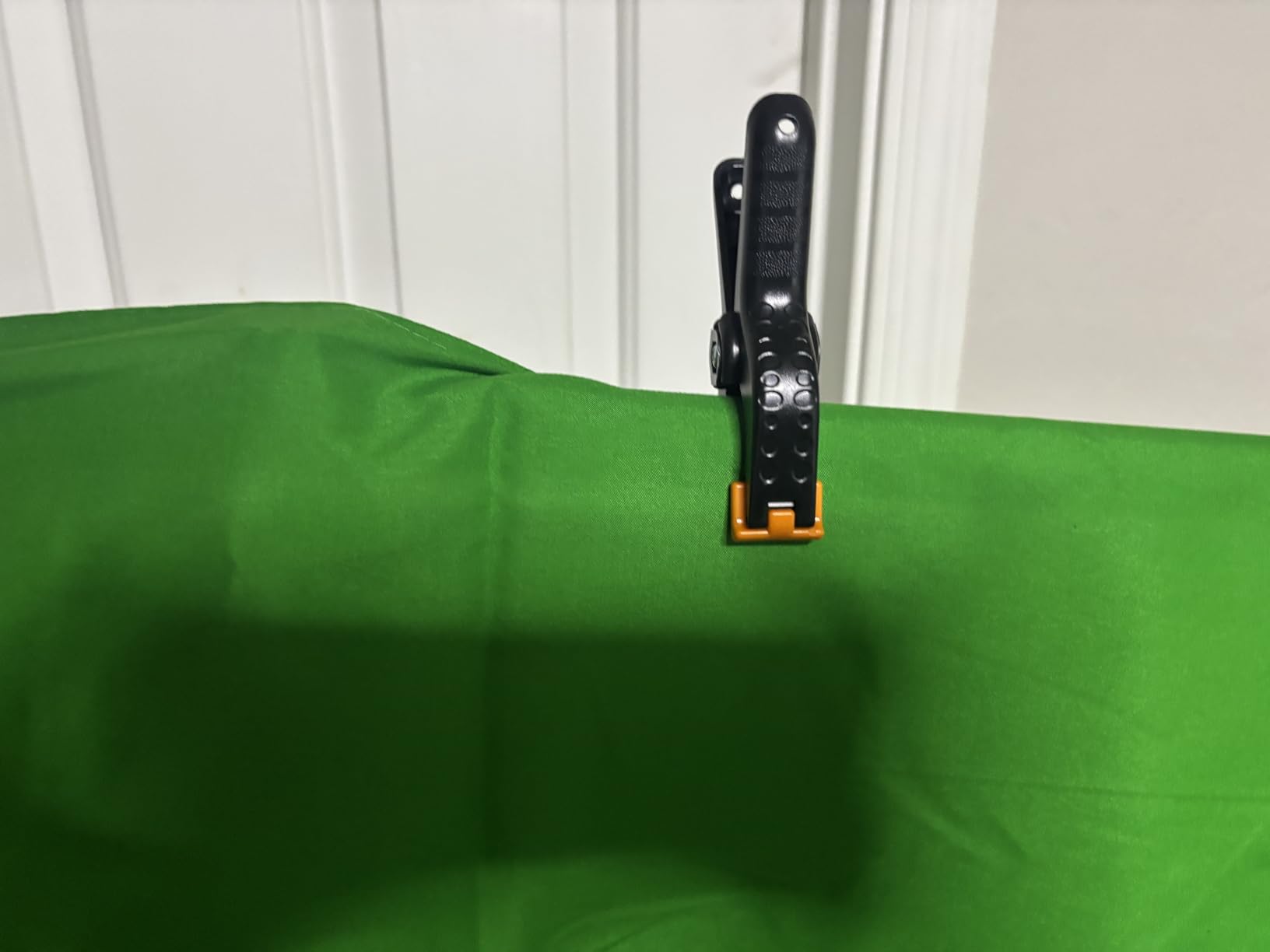 Emart 5x6.5ft Green Screen Backdrop Kit with T-Shape Stand and 6 Clamps customer photo 2