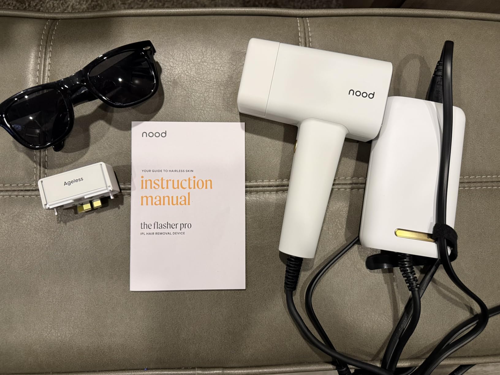 Nood™ Flasher Pro | IPL Laser Hair Removal Device, Forbes Best Product 2026 customer photo 2