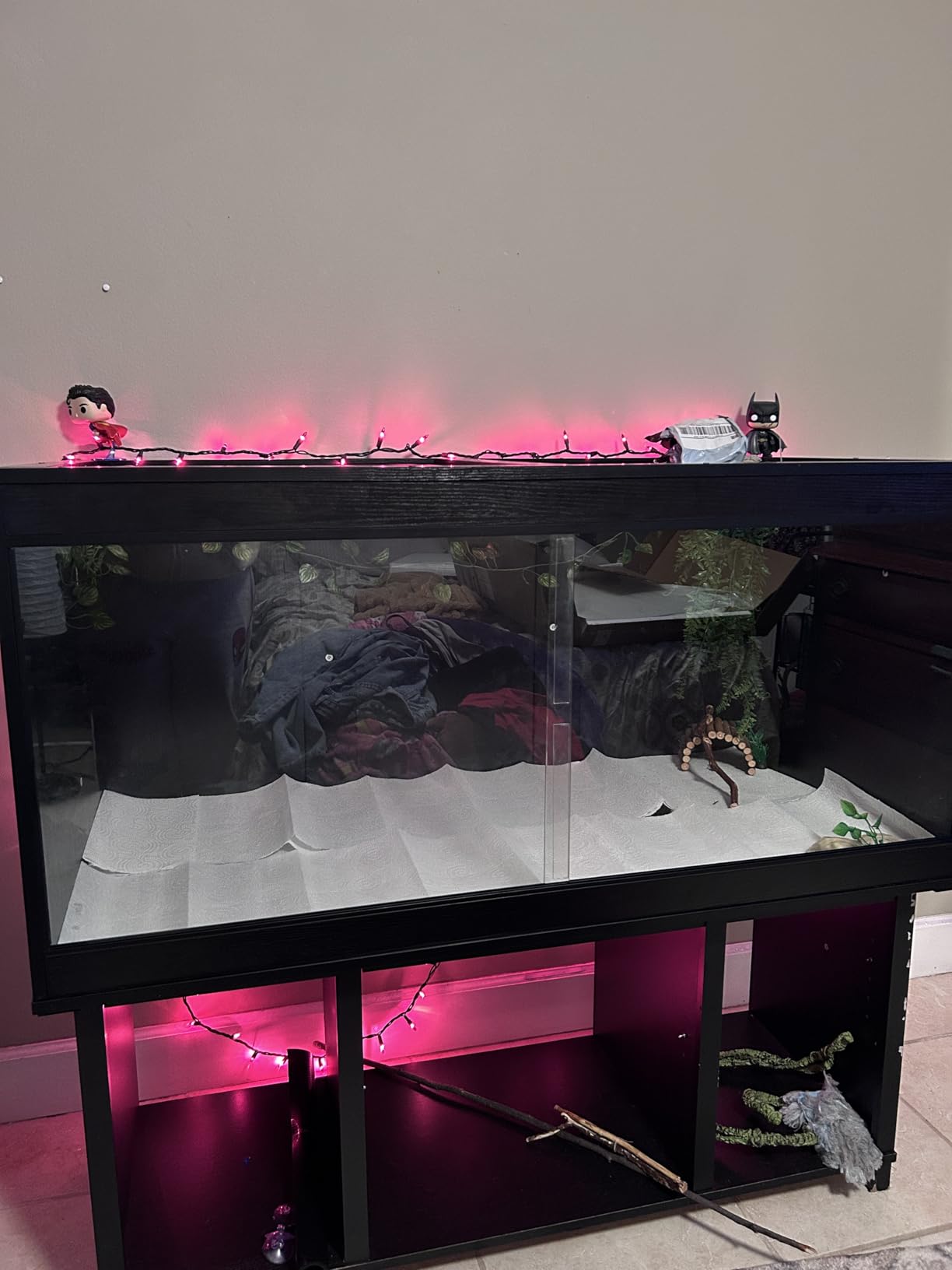 unipaws 110 Gallon Reptile Tank for Lizards, Bearded Dragon Enclosure Cage customer photo 2