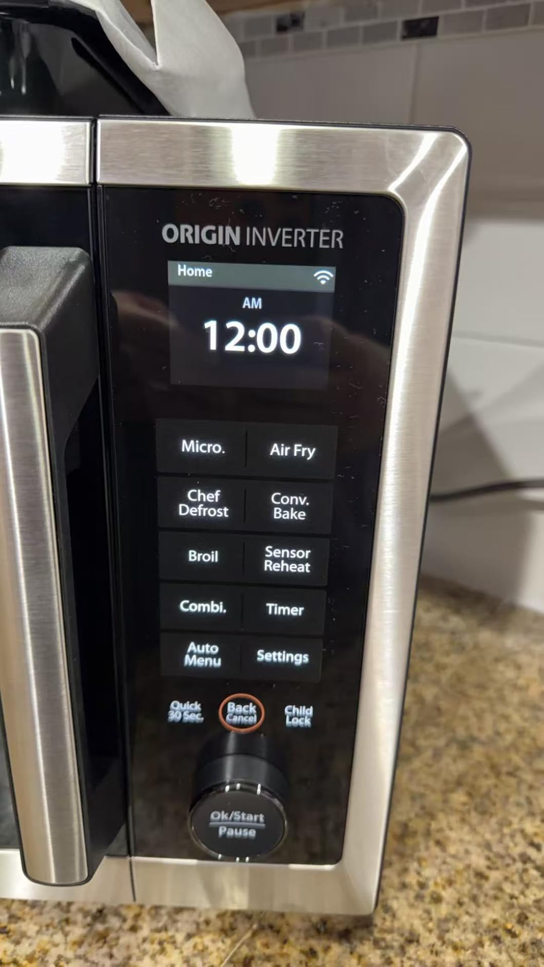 TOSHIBA OptiChef PRO MAX Air Fryer Combo Microwave Oven, 1.3 Cu.Ft, 1100W customer photo 1