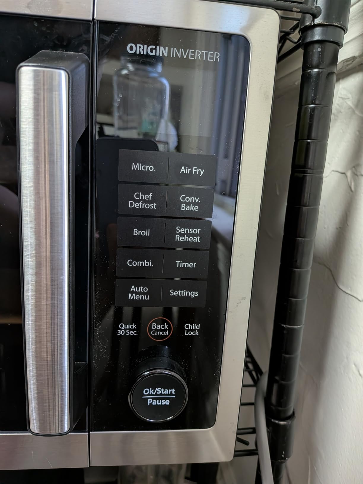 TOSHIBA OptiChef PRO MAX Air Fryer Combo Microwave Oven, 1.3 Cu.Ft, 1100W customer photo 2