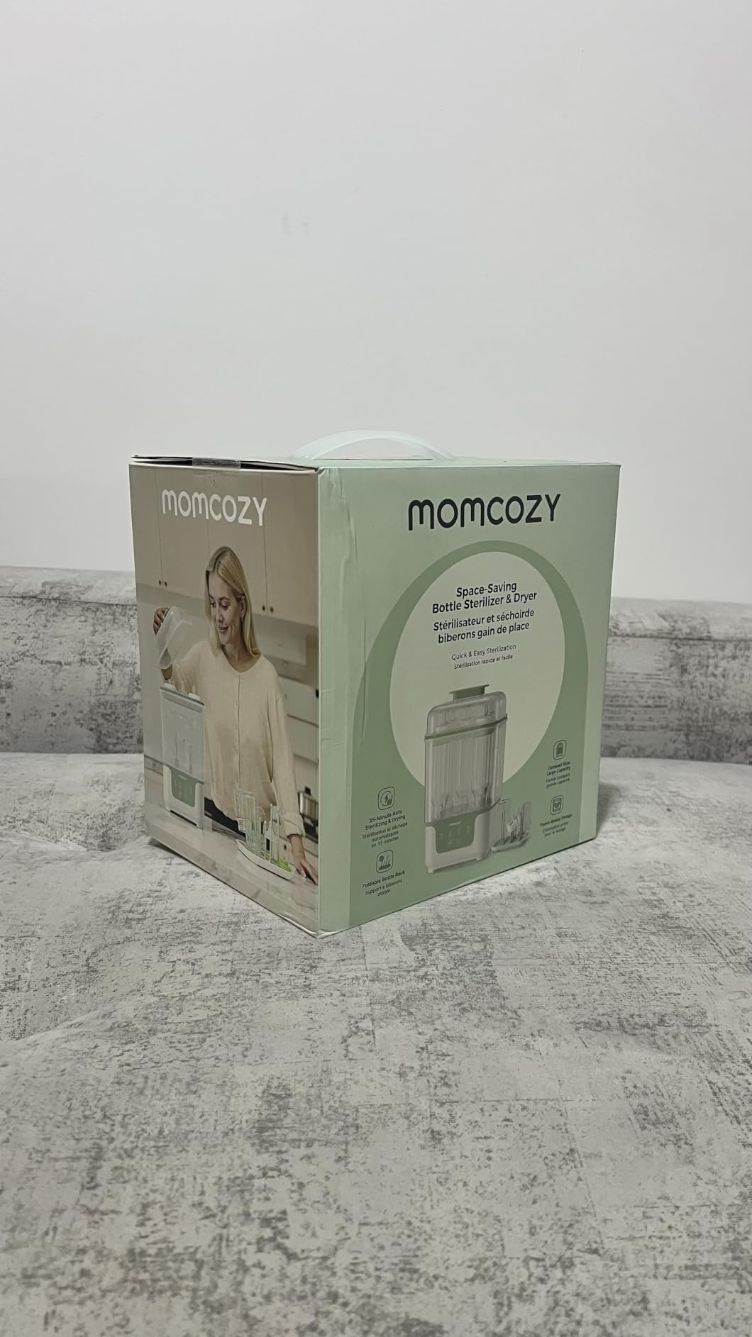 Momcozy New Modular Nesting 4 in 1 Compact Bottle Sterilizer and Dryer customer photo 2