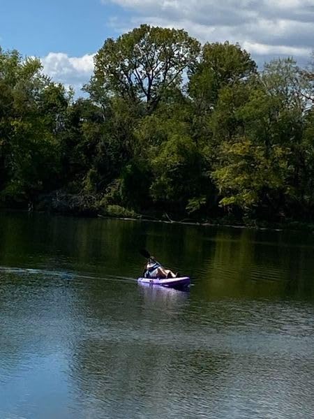 BKC Brooklyn 8.0 Foldable Pedal Fishing Kayak, Sit-on-Top Single customer photo 2