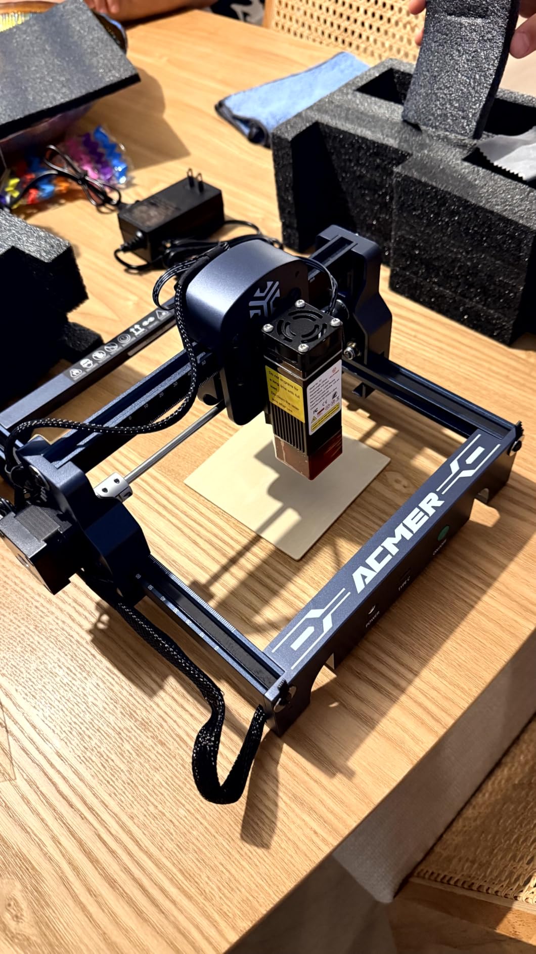 ACMER S1 Laser Engraver Machine, 6000mW Lazer Cutter for Wood and Acrylic customer photo 2
