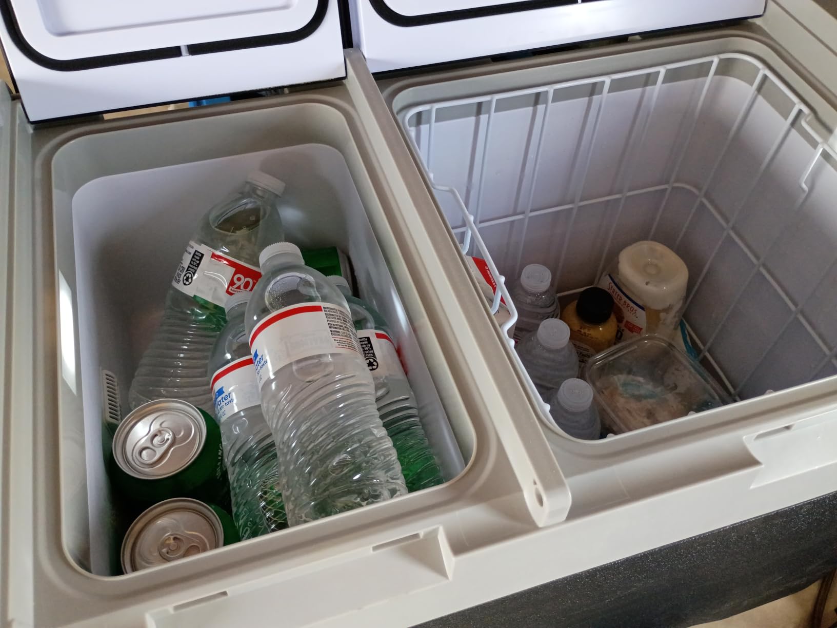 Feelfunn 12 Volt Refrigerator Car Fridge 61QT Dual Zone Electric Cooler customer photo 2