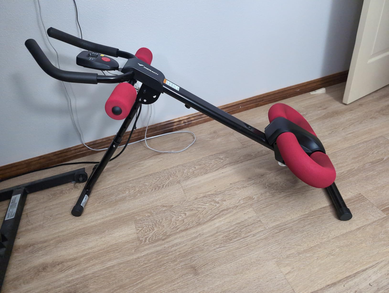 MERACH Ab Machine, Ab Workout Equipment, Adjustable Ab Trainer Machine for Abs Workout at Home Gym, Foldable, Knee Protection, Abdominal Trainer for Stomach Workout customer photo 2