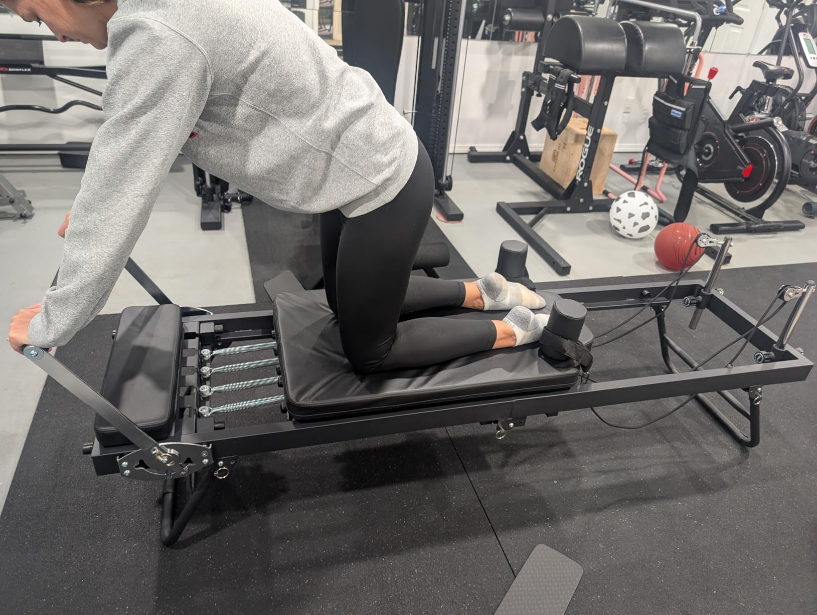 Pilates Reformer Machine with Tower, 93