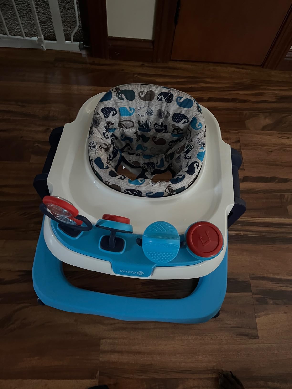 Safety 1st Ready, Set, Walk! DX Developmental Walker, Coral Geo customer photo 1
