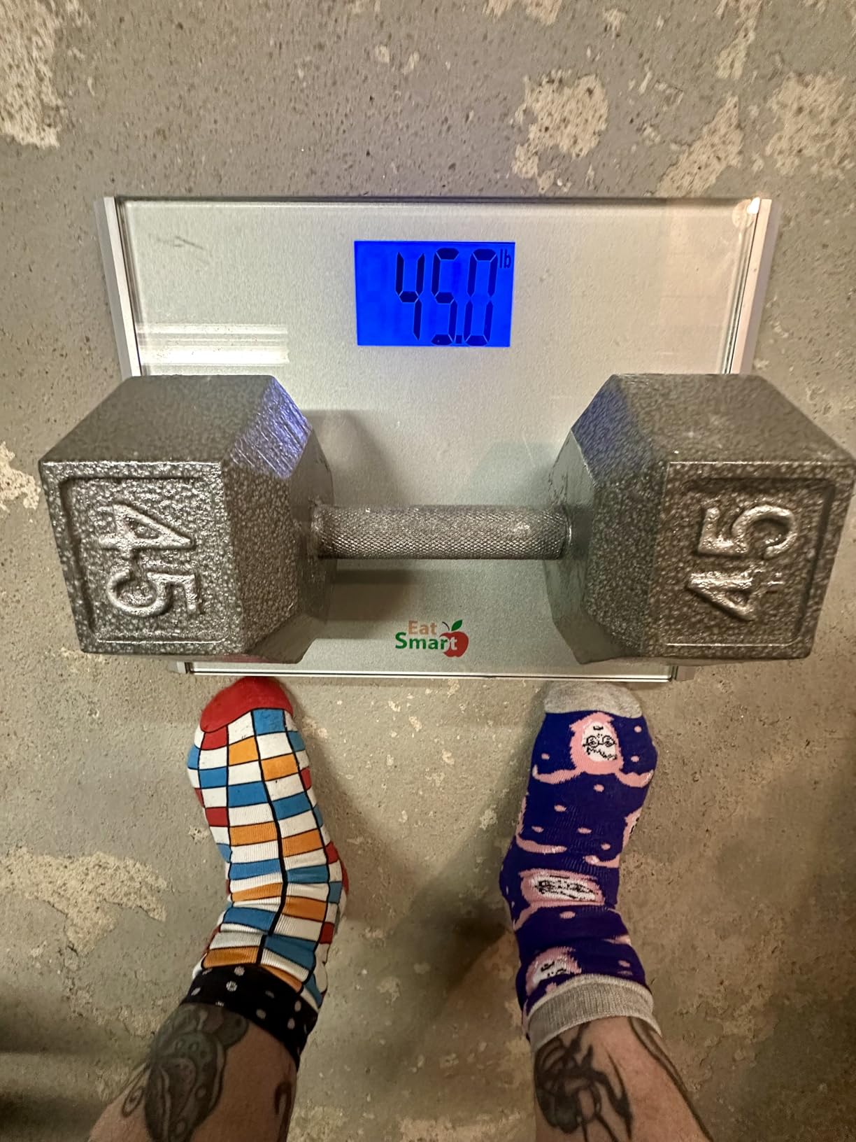 CAP Cast Iron Hex Dumbbells, Hand & Free Weights, Singles & Pairs customer photo 2