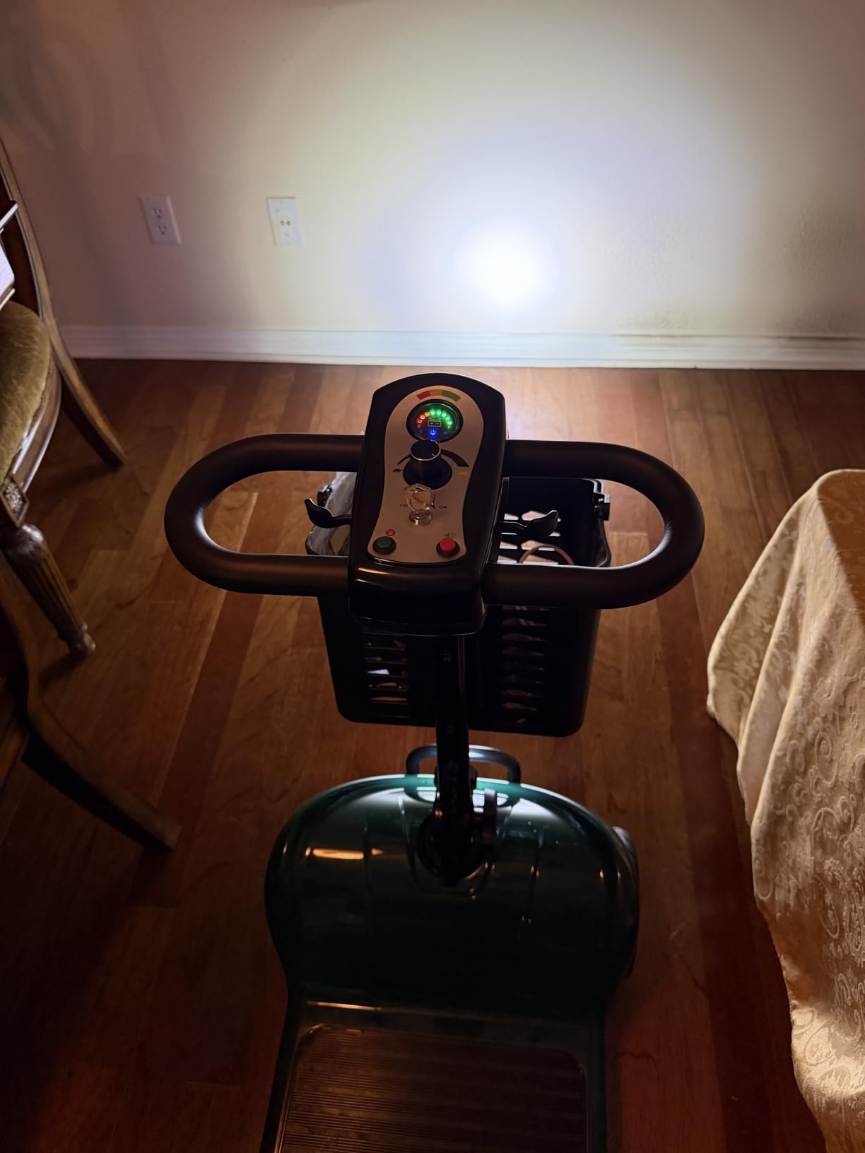 Mobility Scooter,Foldable,300 lbs Capacity,Travel & Daily Commute | Mobility Scooters for Seniors,Quick-Assembly, Features Rotating Seat, 300W Motor, LED Headlight & Storage Basket for Travel customer photo 2